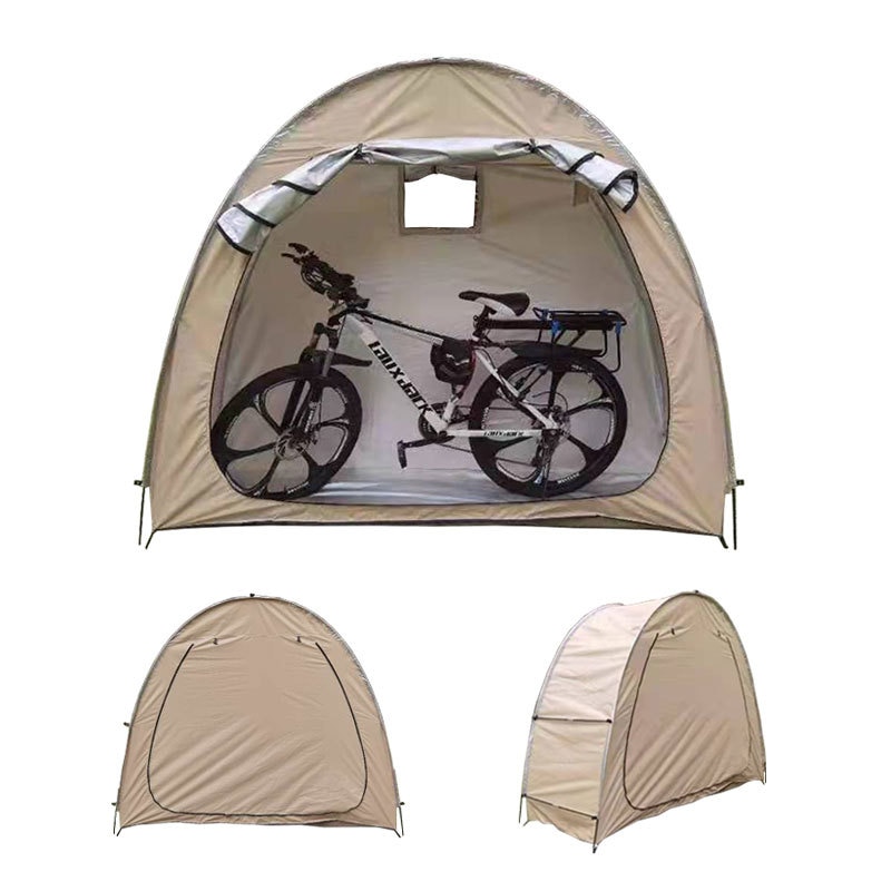 야외 자전거 커버 보관 창고 텐트, 휴대용 방수 자전거 보관 창고, 산악 자전거 창고 텐트